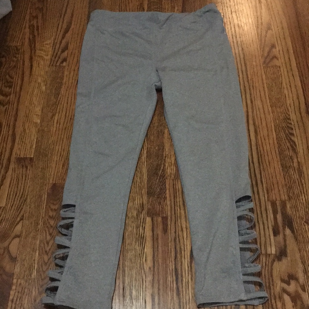 Gray leggings
